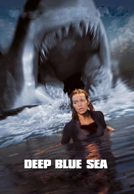 دانلود فیلم دریای عمیق آبی دوبله فارسی Deep Blue Sea 1999