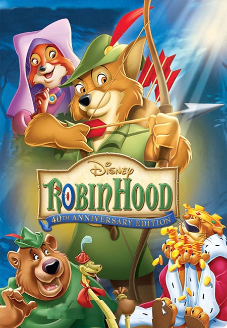 دانلود انیمیشن رابین هود دوبله فارسی Robin Hood 1973