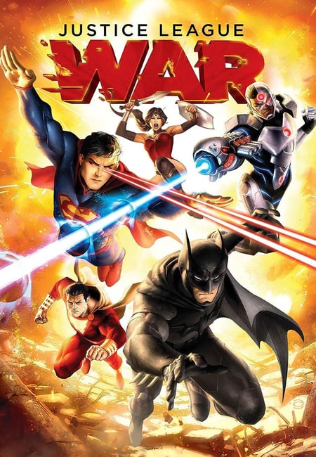 دانلود انیمیشن لیگ عدالت: جنگ دوبله فارسی Justice League: War 2014
