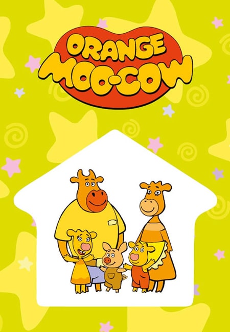 دانلود انیمیشن خانواده گاو نارنجی دوبله فارسی Orange Moo-Cow 2019