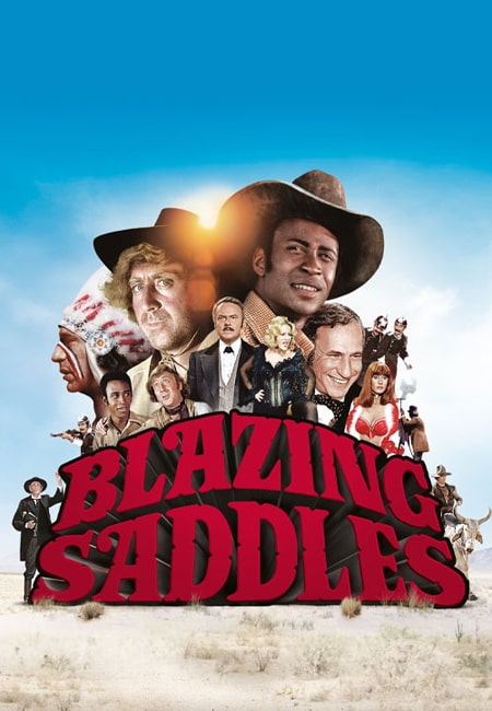 دانلود فیلم زین های شعله ور Blazing Saddles 1974