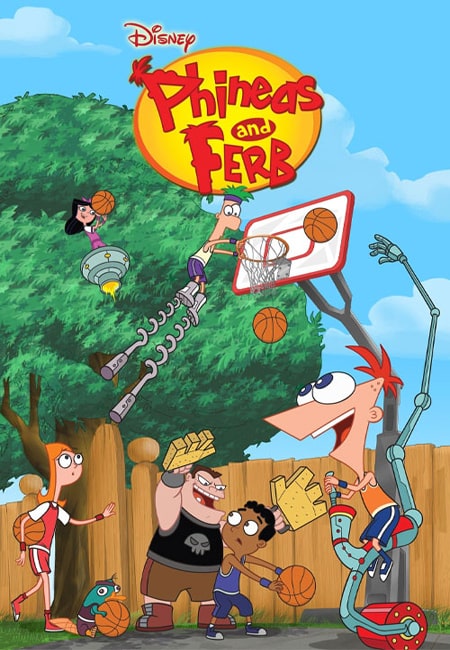 دانلود انیمیشن فینیس و فرب دوبله فارسی Phineas and Ferb 2007-2015
