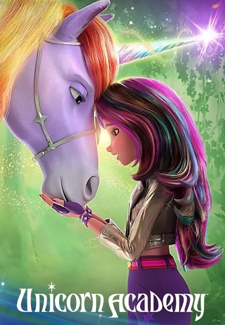 دانلود انیمیشن آکادمی اسب های تک شاخ دوبله فارسی Unicorn Academy 2023