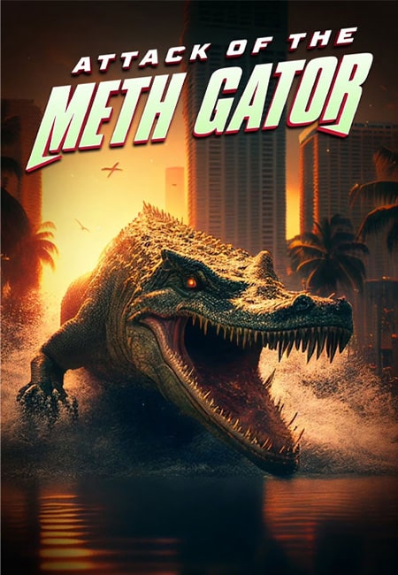 دانلود فیلم حمله مت گیتور Attack of the Meth Gator 2023