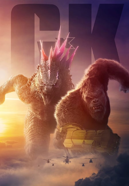 دانلود فیلم گودزیلا در برابر کونگ دوبله فارسی Godzilla x Kong: The New Empire 2024
