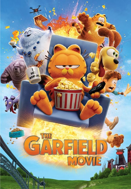 دانلود انیمیشن گارفیلد دوبله فارسی The Garfield Movie 2024