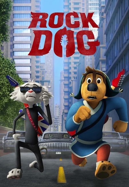 دانلود انیمیشن سگ راک ۱: آوازخوان دوبله فارسی Rock Dog 1 2016