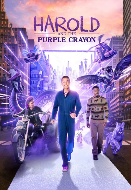 دانلود فیلم هارولد و مداد رنگی بنفش دوبله فارسی Harold and the Purple Crayon 2024