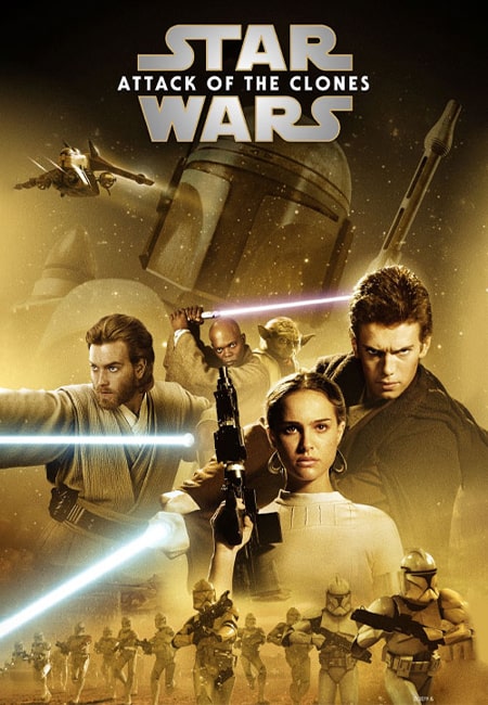 دانلود فیلم جنگ ستارگان دوبله فارسی Star Wars: Episode II – Attack of the Clones 2002