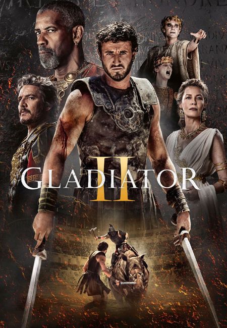 دانلود فیلم گلادیاتور ۲ دوبله فارسی Gladiator II 2024