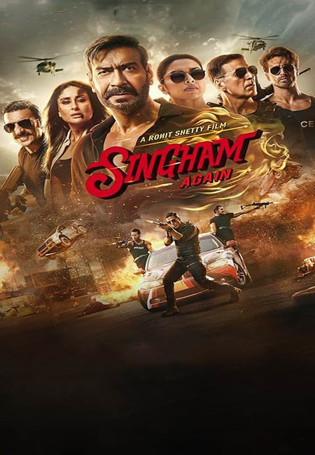 دانلود فیلم بازگشت سینگهام دوبله فارسی Singham Again 2024