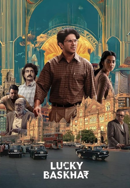 دانلود فیلم باسخار خوش‌شانس دوبله فارسی Lucky Baskhar 2024
