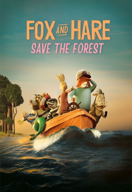 دانلود انیمیشن نجات جنگل به دست روباه و خرگوش دوبله فارسی Fox And Hare Save the Forest 2024