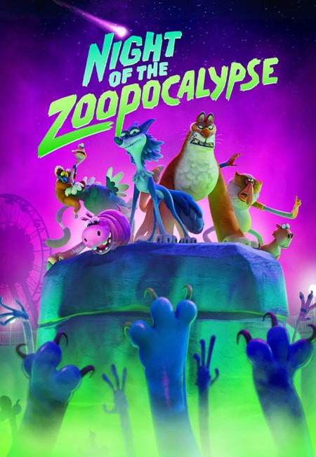 دانلود انیمیشن شب آخر الزمان جنگل دوبله فارسی Night of the Zoopocalypse 2024