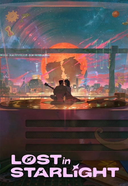 دانلود انیمیشن گمشده در نور ستارگان دوبله فارسی Lost in Starlight 2025