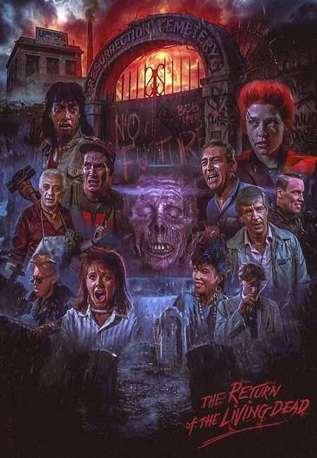 دانلود فیلم بازگشت مردگان زنده The Return of the Living Dead 1985