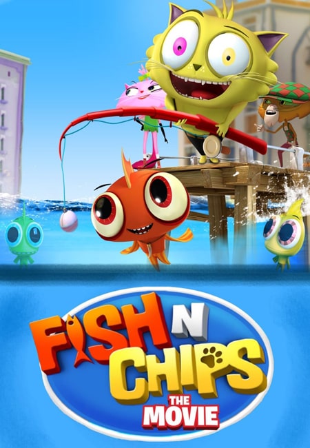 دانلود انیمیشن ماجراهای فیش و چیپس دوبله فارسی Fish N Chips: The Movie 2013