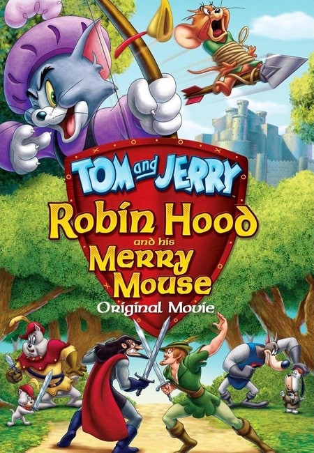 دانلود انیمیشن تام و جری دوبله فارسی Tom and Jerry: Robin Hood and His Merry Mouse 2012