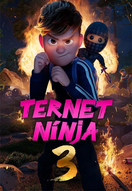 دانلود انیمیشن نینجای شطرنجی ۳ دوبله فارسی Checkered Ninja 3 2025