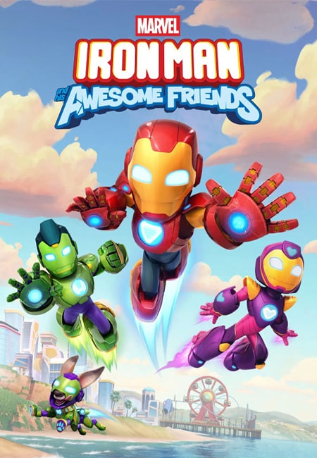دانلود انیمیشن مرد آهنی دوبله فارسی Iron Man and His Awesome Friends 2025