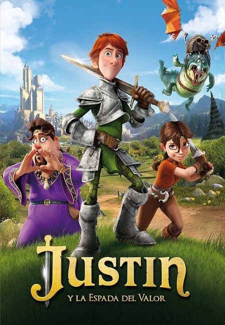 دانلود انیمیشن جاستین و شوالیه های دلاور دوبله فارسی Justin and the Knights of Valour 2013