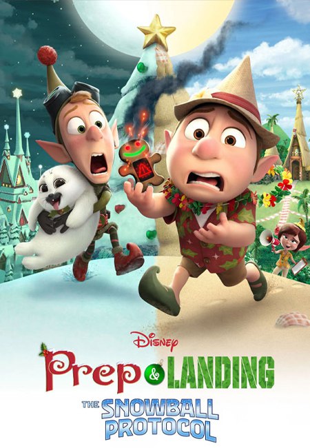 دانلود انیمیشن فراز و فرود دوبله فارسی Prep and Landing: The Snowball Protocol 2025