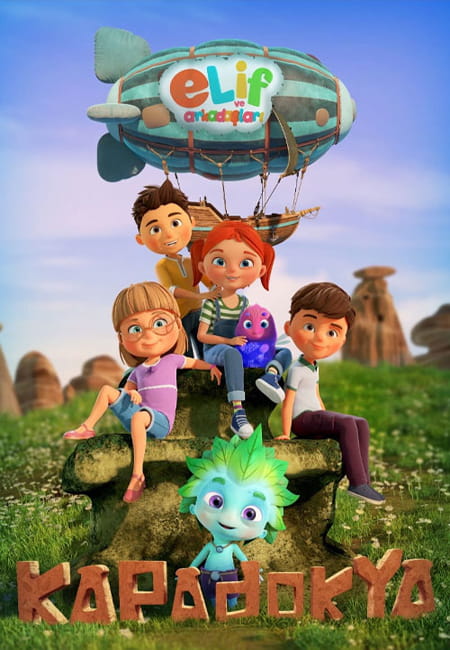 دانلود انیمیشن الیف و دوستانش دوبله فارسی Elif ve Arkadaslari Kapadokya 2023